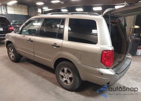 2005 Honda Pilot Ex-L from USA, damaged, VIN 5FNYF18655B048831